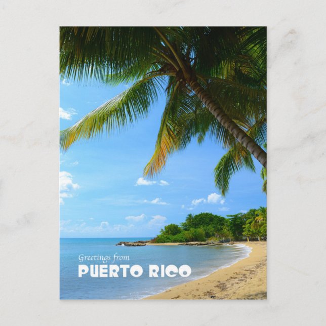 Greetings From Puerto Rico - POSTCARD (Front)