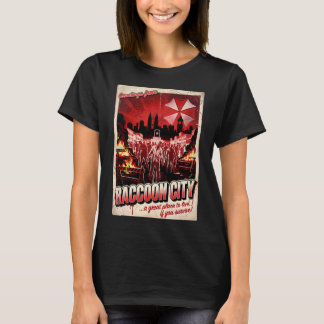 Greetings from Racoon City Resident Evil Horror Z T-Shirt