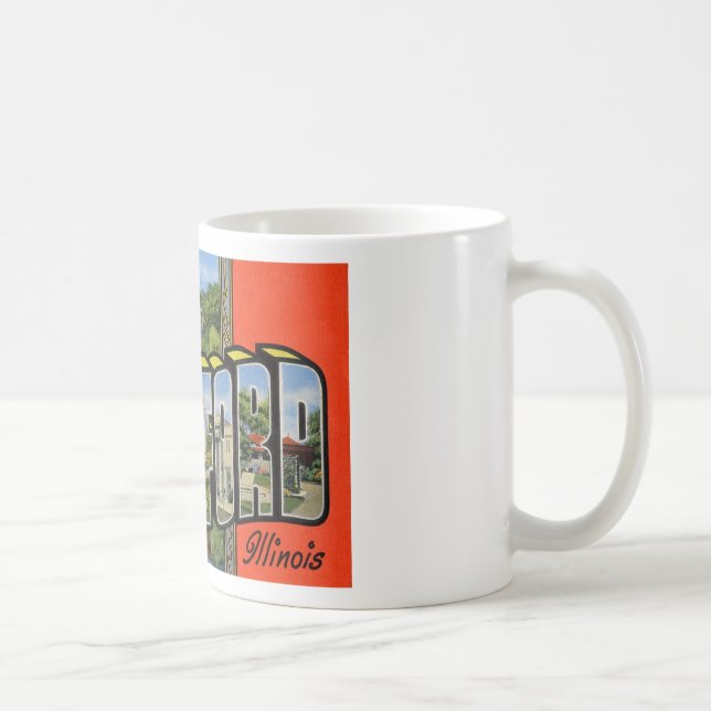 Greetings from Rockford Illinois Coffee Mug (Right)