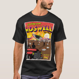 Greetings From Roswell 1947 Ufo Crash T-Shirt
