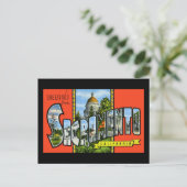 Greetings from Sacramento California Postcard (Standing Front)