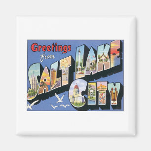Greetings From Salt Lake City Utah Magnet