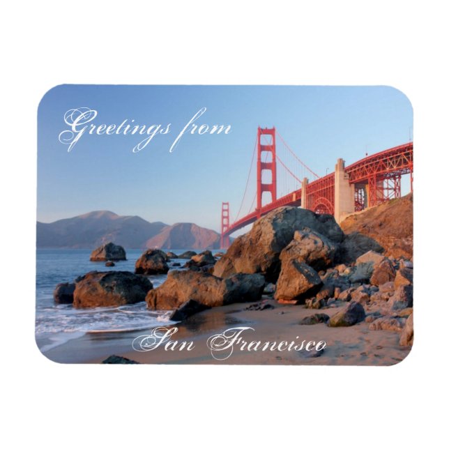 Greetings from San Francisco Magnet (Horizontal)