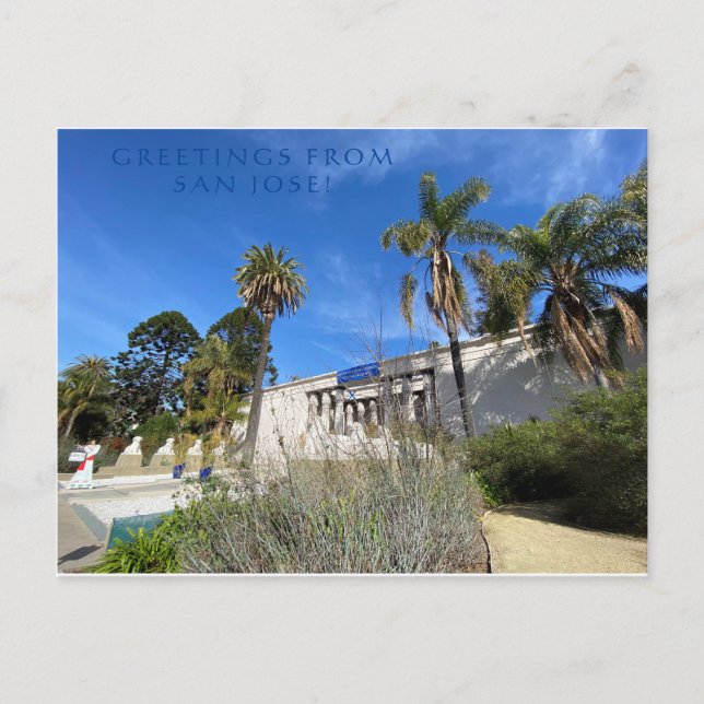 GREETINGS FROM SAN JOSE! POSTCARD (Front)