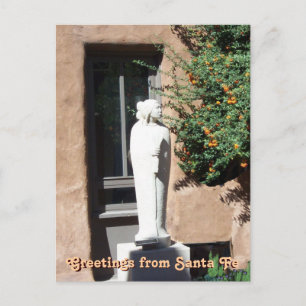 Greetings from Santa Fe, New Mexico Postcard