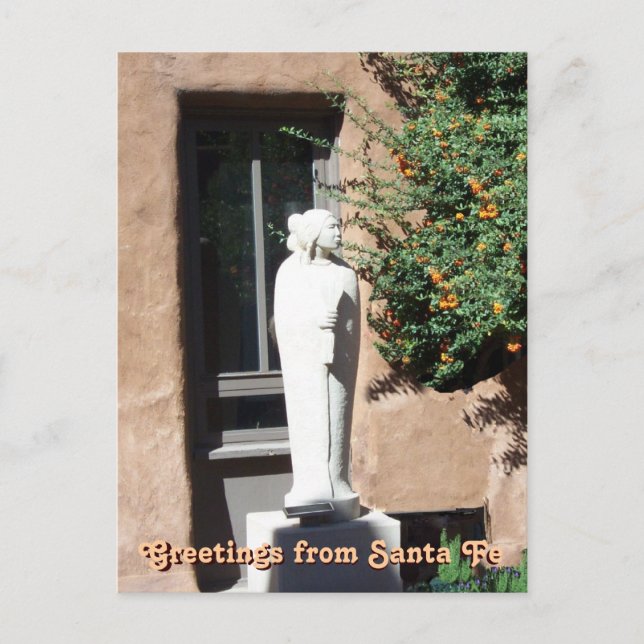 Greetings from Santa Fe, New Mexico Postcard (Front)
