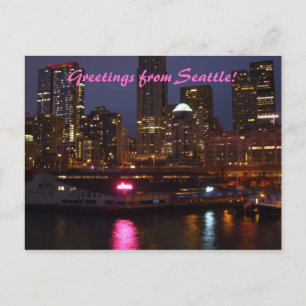 Greetings from Seattle! Postcard