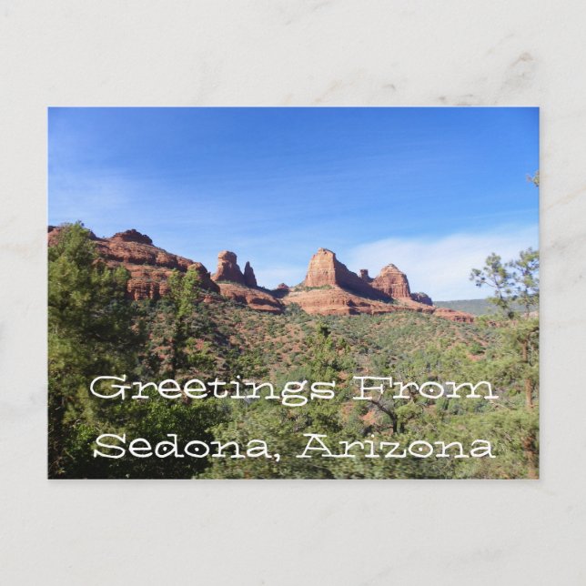 Greetings From Sedona, Arizona Postcard (Front)