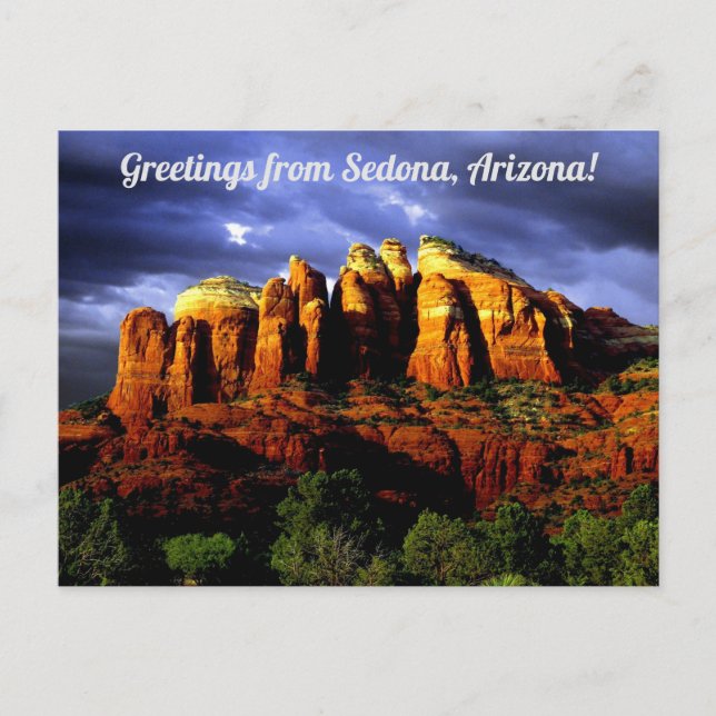 Greetings From Sedona, Arizona Postcard (Front)