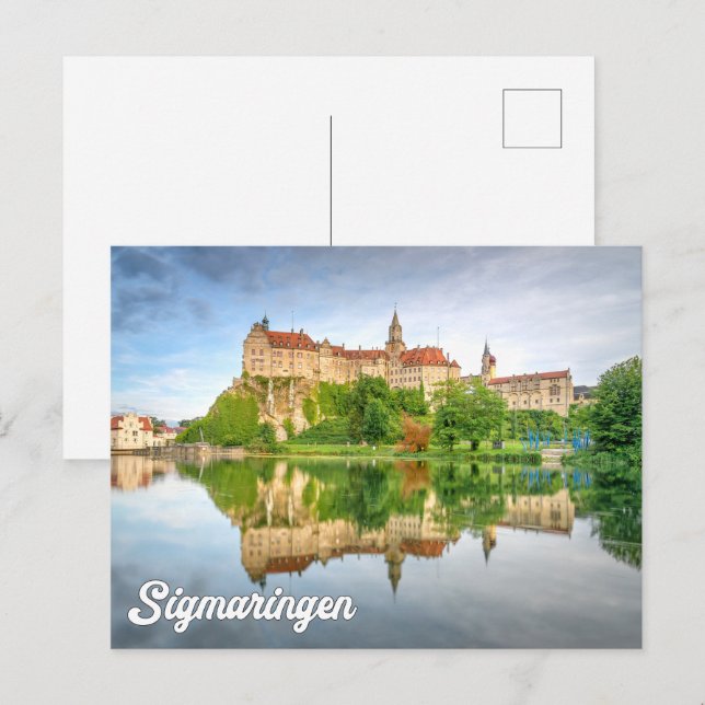 Greetings From Sigmaringen Castle, Germany Postcard (Front/Back)
