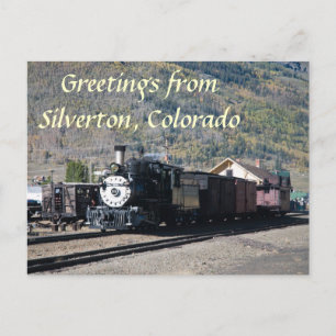 Greetings from Silverton, Colorado Postcard