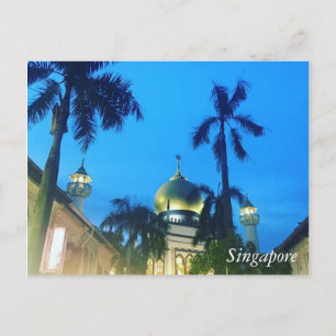 Greetings from Singapore Postcard