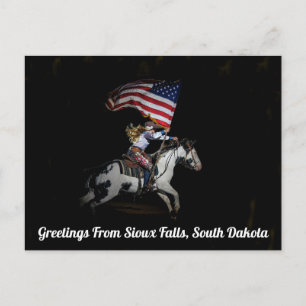Greetings From Sioux Falls, South Dakota Postcard