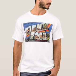 Greetings From Sioux Falls South Dakota, Vintage T-Shirt