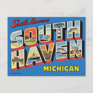 Greetings from South Haven, Michigan Postcard