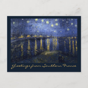 Greetings from Southern France Postcard