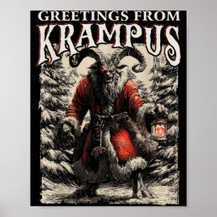 Greetings From Ss Vom Krampus Festive Horror Chris Poster