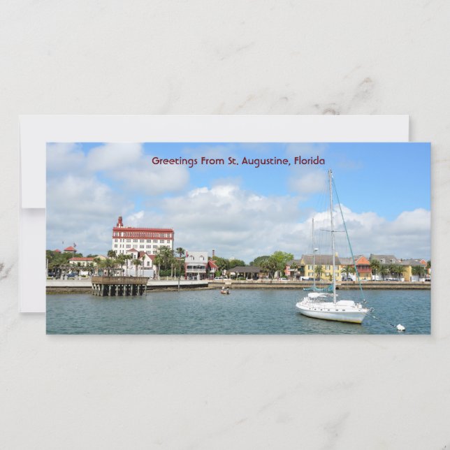 Greetings from St. Augustine, Florida (Front)