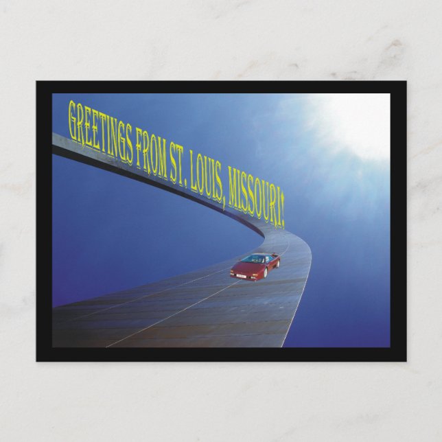 Greetings from St. Louis, MO Postcard (Front)