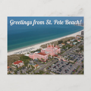 Greetings From St. Pete Beach, Postcard! Postcard