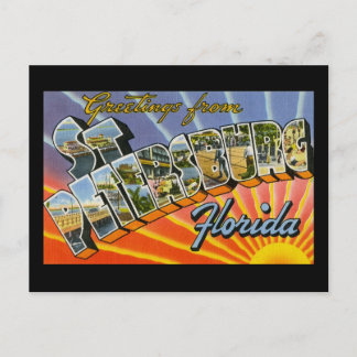 Greetings from St. Petersburg Florida Postcard