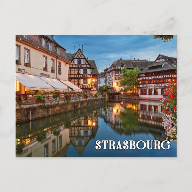 Greetings From Strasbourg, France Postcard (Front)