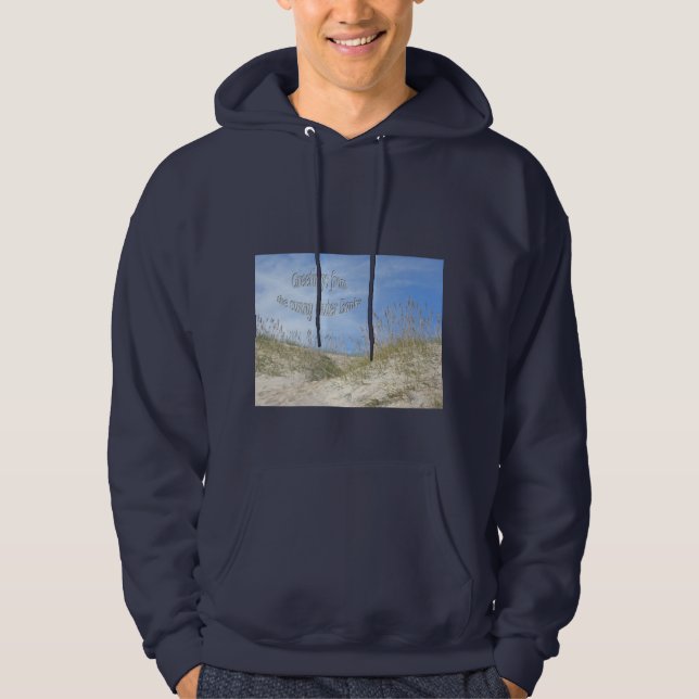 Greetings From Sunny OBX Sea Oats Hoodie (Front)