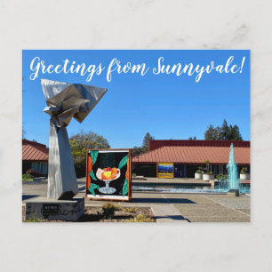 Greetings from Sunnyvale! Postcard