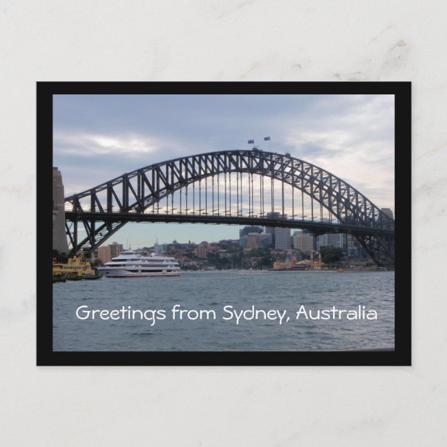 Greetings from Sydney, Australia postcard (Front)