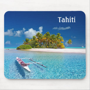 Greetings from Tahiti Mouse Mat