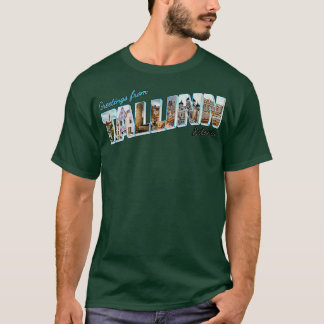Greetings from Tallinn in Estonia Vintage style re T-Shirt