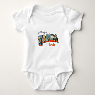 Greetings from Tampa, Florida Baby Bodysuit