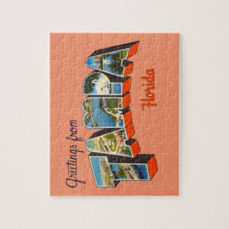 Greetings from Tampa, Florida Jigsaw Puzzle