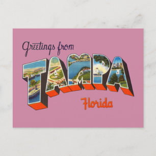 Greetings from Tampa, Florida Postcard