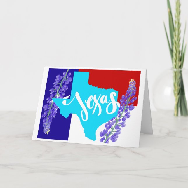 Greetings from Texas! Greeting Card (Front)