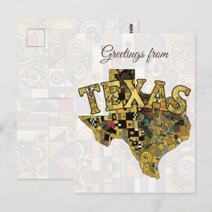 Greetings from Texas Postcard
