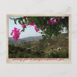 Greetings from the Axarquía Postcard