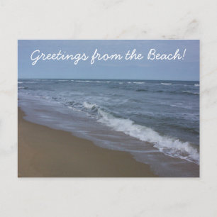 Greetings from the Beach! Postcard