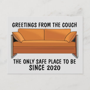 GREETINGS FROM THE COUCH POSTCARDS