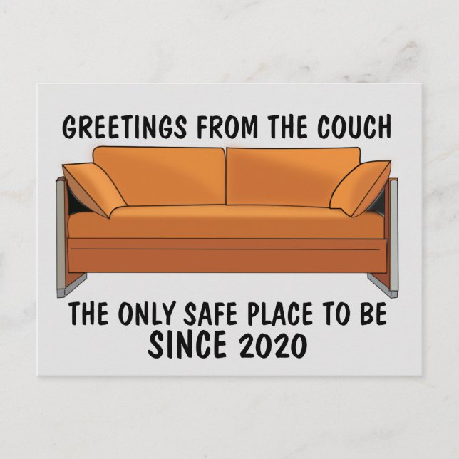 GREETINGS FROM THE COUCH POSTCARDS (Front)