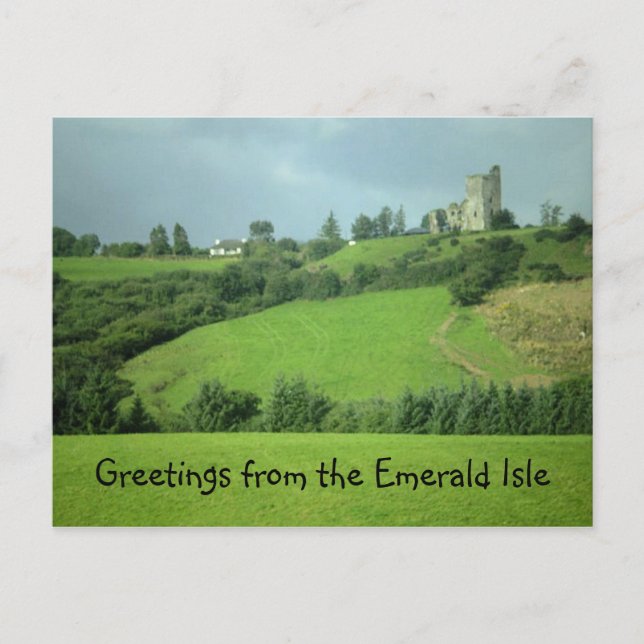 Greetings from the Emerald Isle postcard (Front)