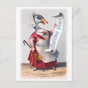 Greetings from the Holiday Goose Postcard