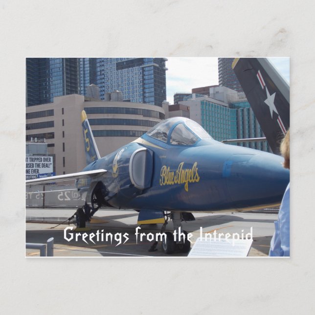 Greetings from the Intrepid postcard 1 (Front)