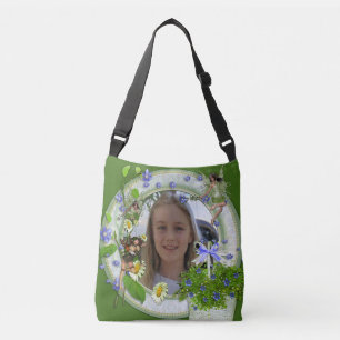 Greetings from the spring fairies crossbody bag