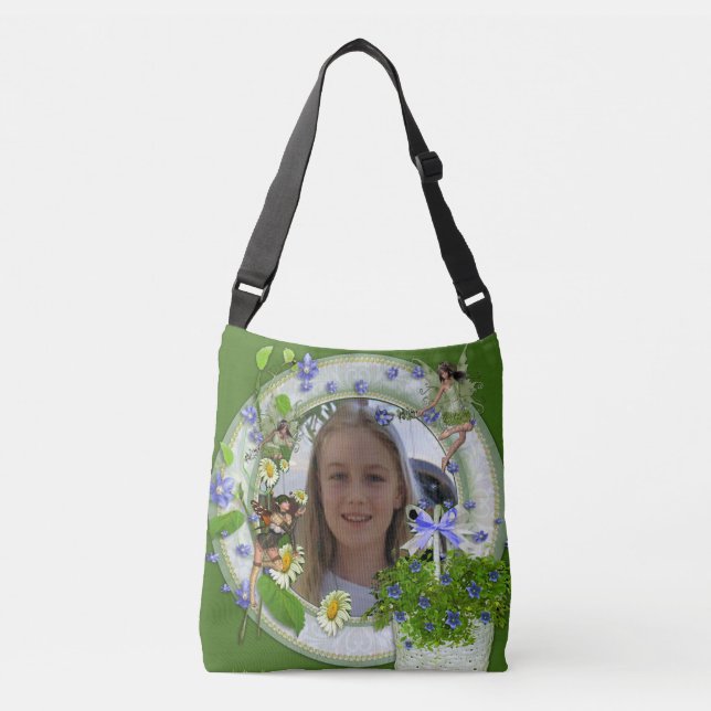 Greetings from the spring fairies crossbody bag (Front)