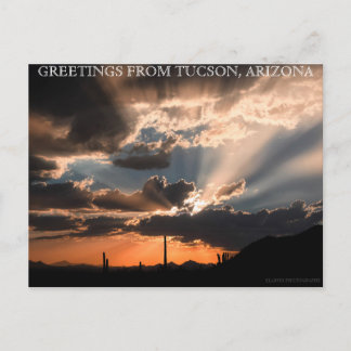 GREETINGS FROM TUCSON, ARIZONA POSTCARD