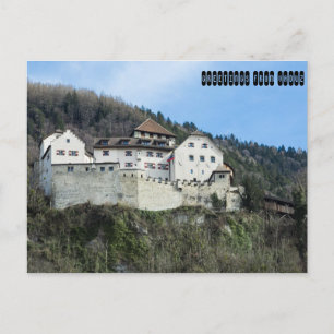 Greetings from Vaduz, Liechtenstein Postcard