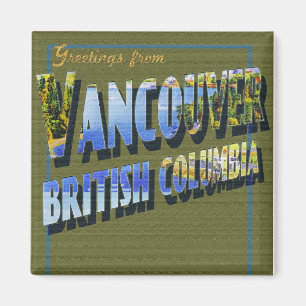 Greetings from Vancouver Magnets
