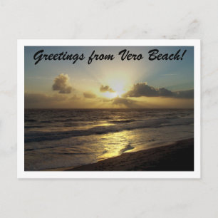 Greetings From Vero Beach! Postcard