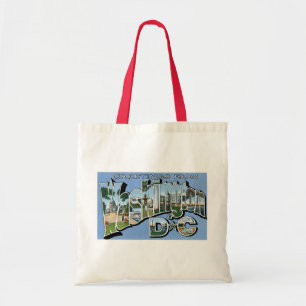Greetings from Washington D.C.! Vintage Post Card Tote Bag